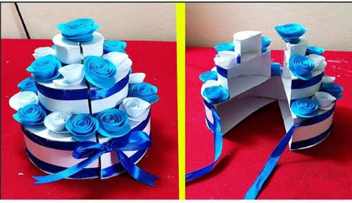 Tìm hiểu cách làm bánh sinh nhật bằng giấy